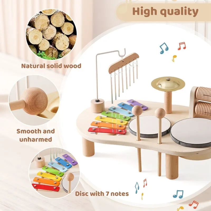 Baby Music Set™ - Magie Musicale - Ensemble d'Éveil Musical