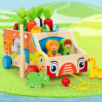 Thumbnail for Montessori Animal Matching Toy – Éducatif et interactif – Puzzle « Voiture à jouets »