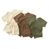 Mini Fashion™ - Ensemble de vêtements d'été en tissu côtelé