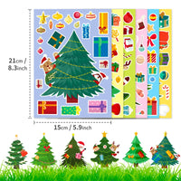 Thumbnail for Xmas Tree Stickers™ - Construisez votre propre miracle de Noël - DIY Stickers