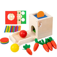 Thumbnail for Smart Carrots –  Couleurs et formes - Jouets en bois à trier