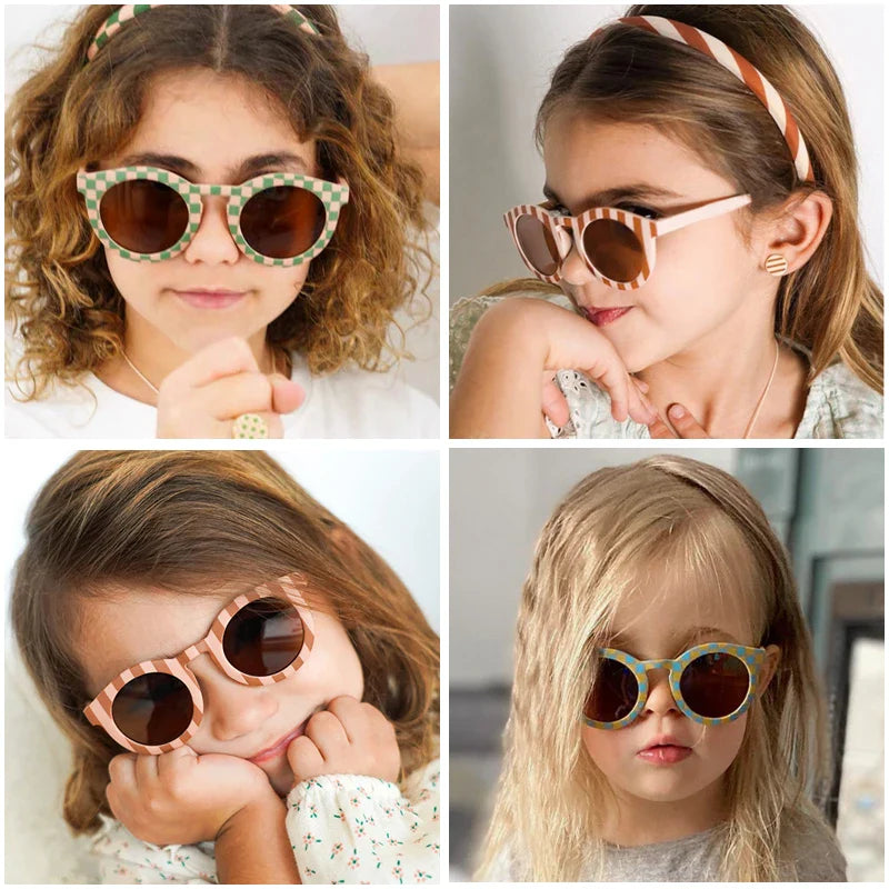 Colorful Kids Sun Shades – Protection UV et élégance – Lunettes de soleil pour enfants