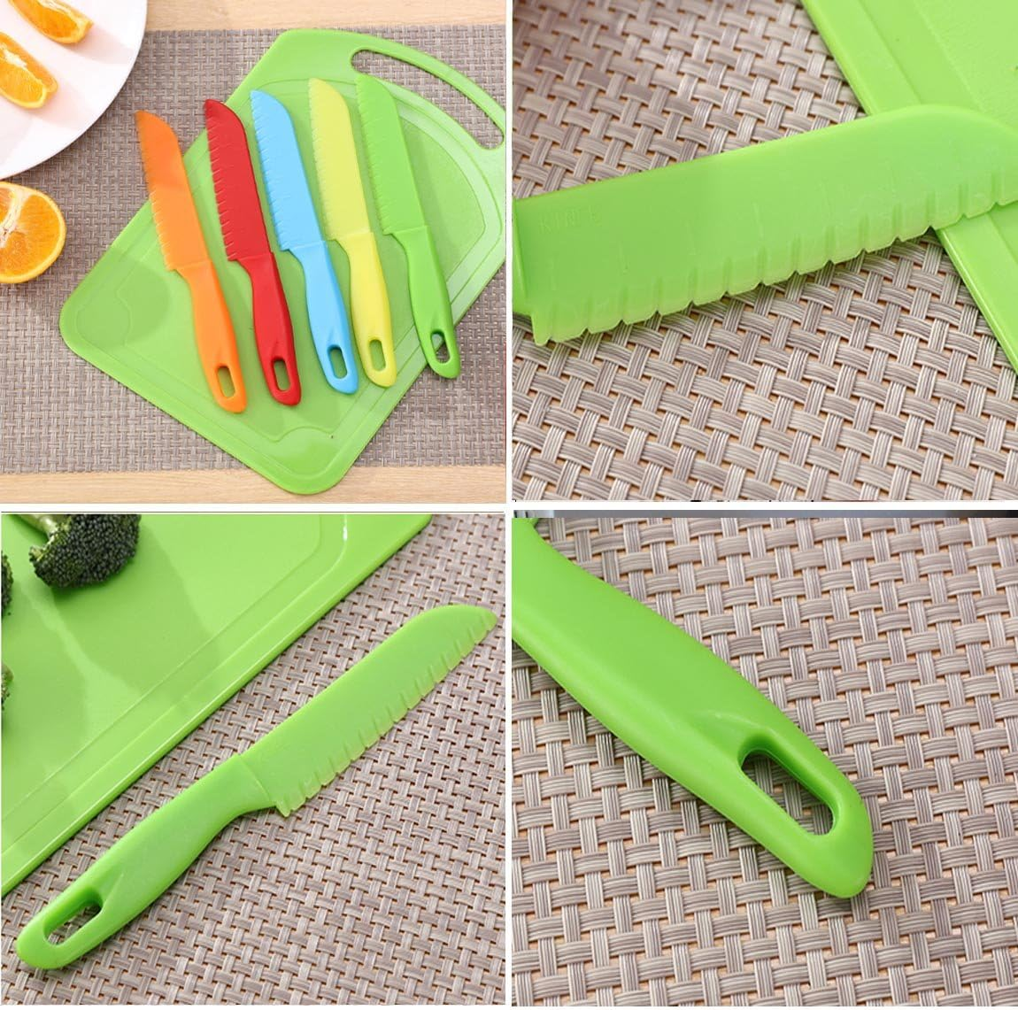 MiniChef – Sûr et adapté aux enfants – Couteau pour enfants