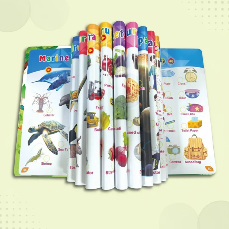 LittleVoices – Interactif et ludique – Livre sonore à thème (anglais)