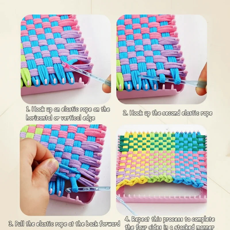 ColorLoop – Simple et ludique – Kit de tissage DIY pour enfants