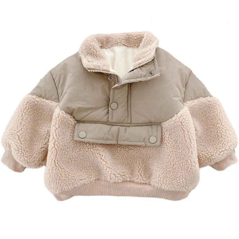 Mini Fashion™ - Ultra Chaude - Manteau polaire en laine d'agneau