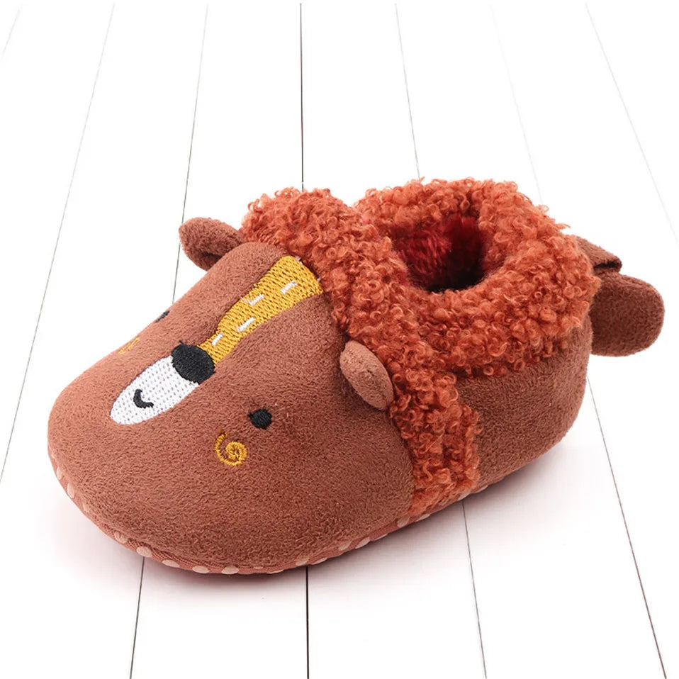 Mini Fashion™ - Animaux en peluche - Chaussons animaux pour tout-petits