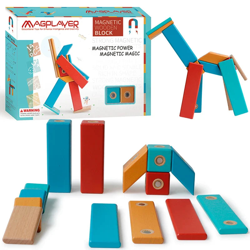 Stick & Snap™ – Magnétique Magique – Jouets de construction magnétiques