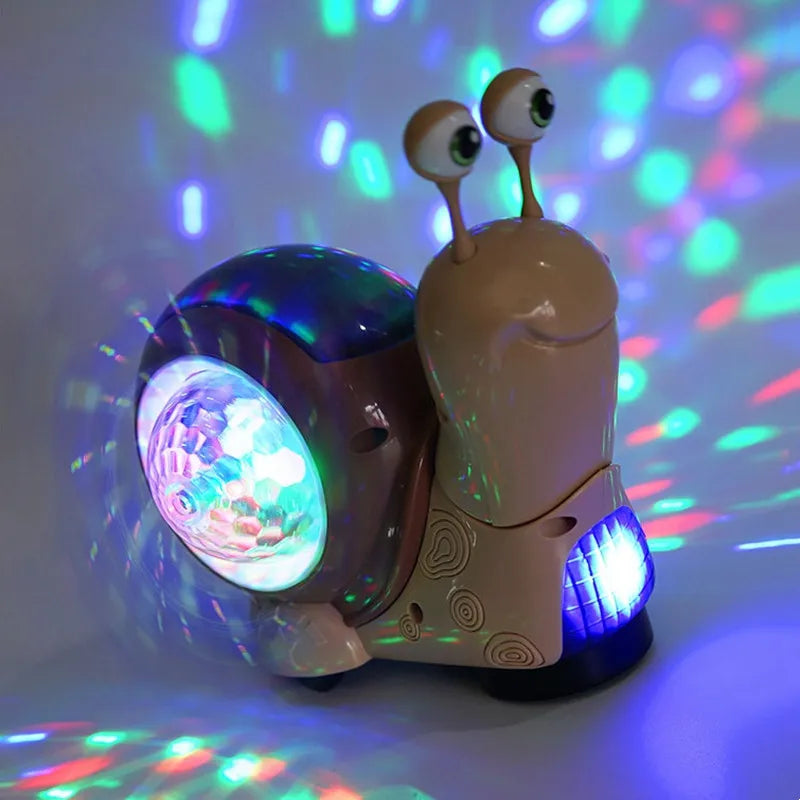 Music Snail™ - Un compagnon lumineux  - Jouet Escargot et Crabe