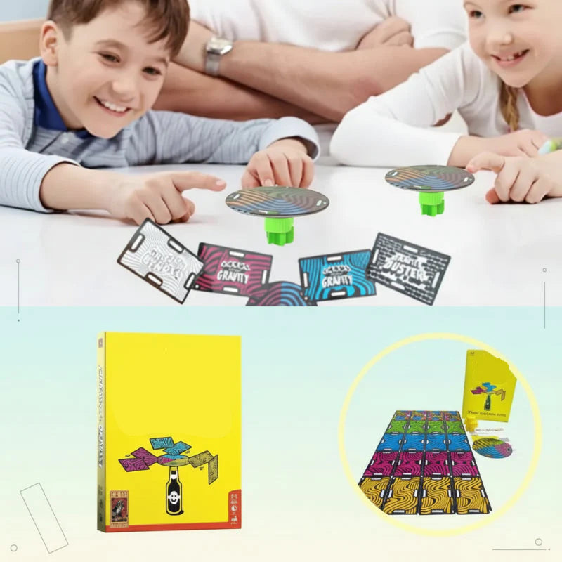 GravityFun – Passionnant et interactif – Jeu de cartes d'équilibre anti-gravité