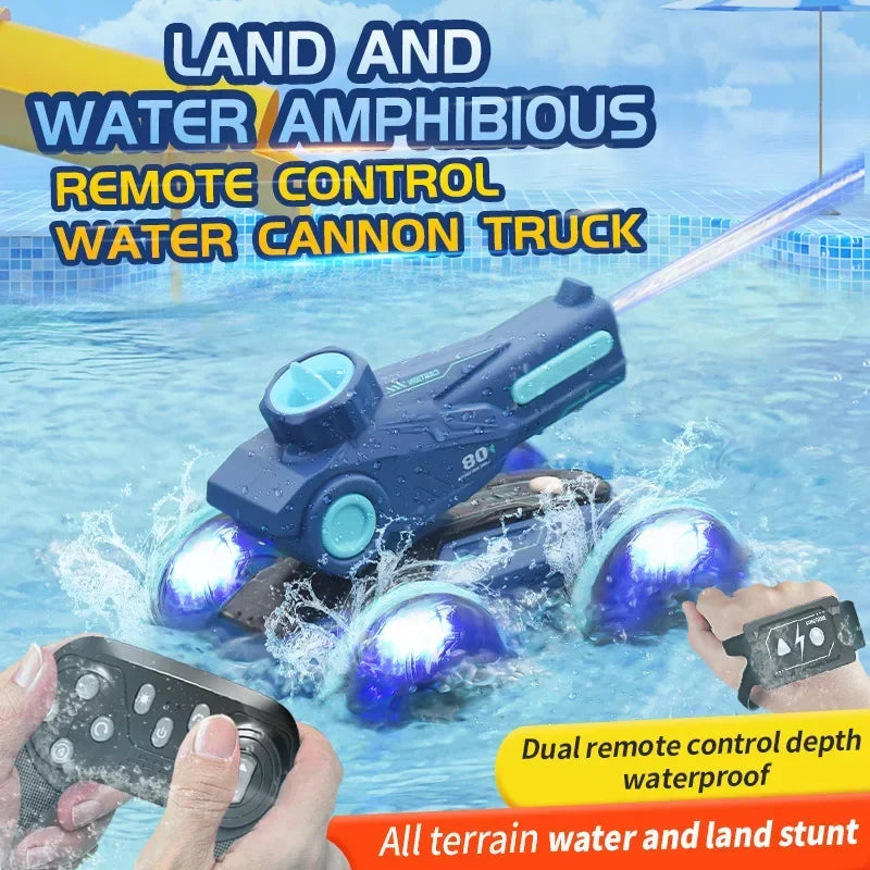 Aqua Racer™ – Double So Tough (Double si difficile) – Voiture de course amphibie RC