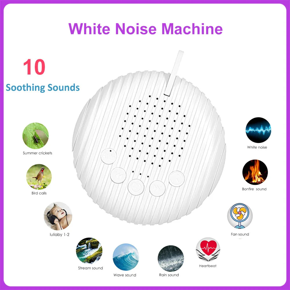 SleepEase – Repos et voyage - Machine sonore à bruit blanc pour bébés