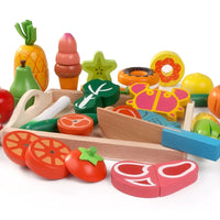 Thumbnail for MiniChef – Amusant et créatif – Set de jeu magnétique en bois pour la cuisine