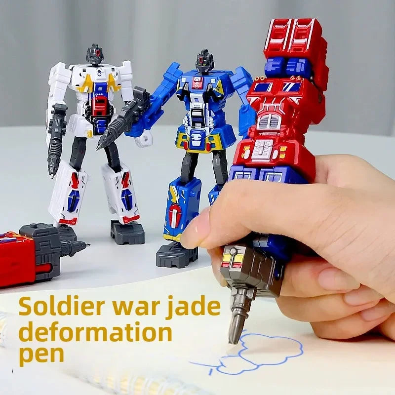 Flip Droid - Dessiner ou transformer - Stylo robot transformable