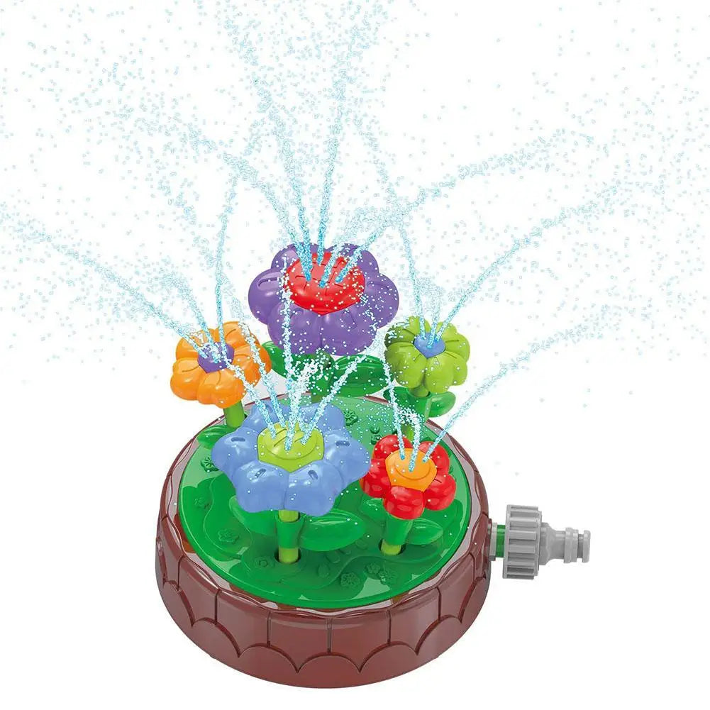 Aqua Bloom - Tourne & Éclabousse - Jouet aquatique Arroseur à fleurs
