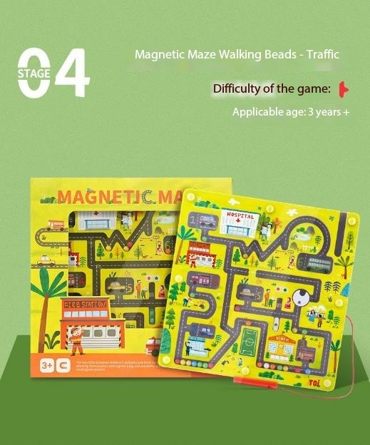 Traffic Maze Game™ - Aventure Magnétique - Jeu de labyrinthe