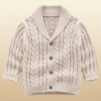 Thumbnail for CozyCub – Confortable et tendance – Cardigan tricoté pour enfant