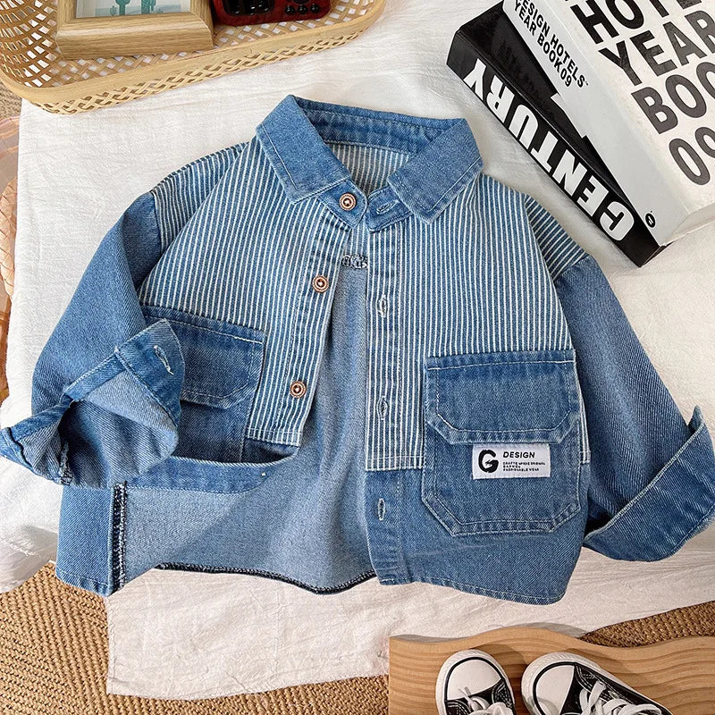 DenimStar – Élégant et durable – Veste en jean pour garçons