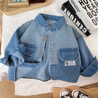 Thumbnail for DenimStar – Élégant et durable – Veste en jean pour garçons