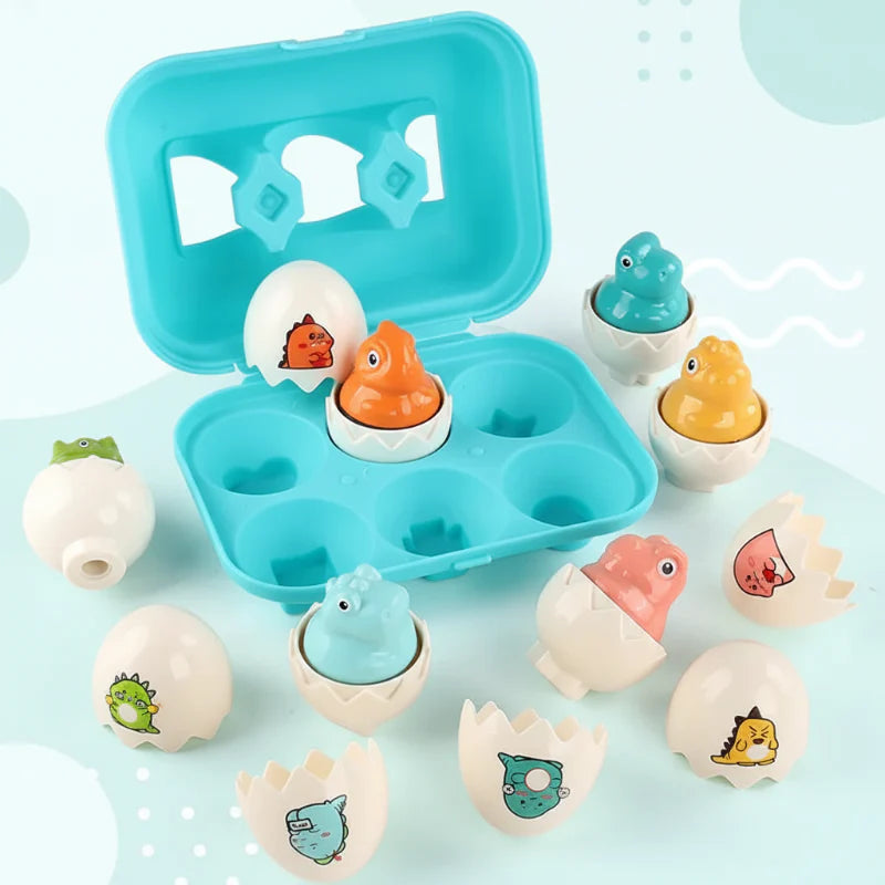 Montessori 3D Eggs Puzzle – Une activité sympa pour Pâques : un jeu de tri d'œufs