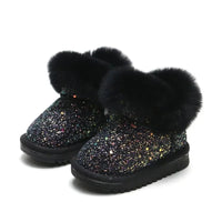 Thumbnail for Mini Fashion™ - Chaudes et élégantes - Chaussures d'hiver à paillettes pour enfants