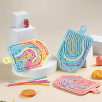 Thumbnail for FidgetFrost – Ludique et doux – Tableau d'activités en silicone