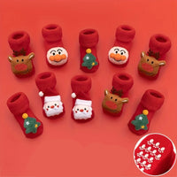 Thumbnail for BabyClaus – Épaisses et confortables – Chaussettes d'hiver de Noël avec le Père Noël