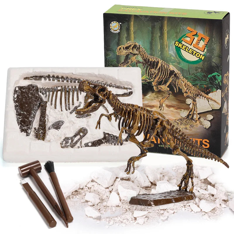 DinoDig – Passionnant et instructif – Kit de fouilles de fossiles