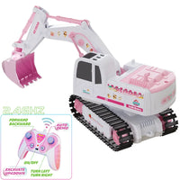 Thumbnail for Pink Power Digger™ – Fête de creusage pour les filles - Fête de creusage pour les filles - Excavatrice télécommandée