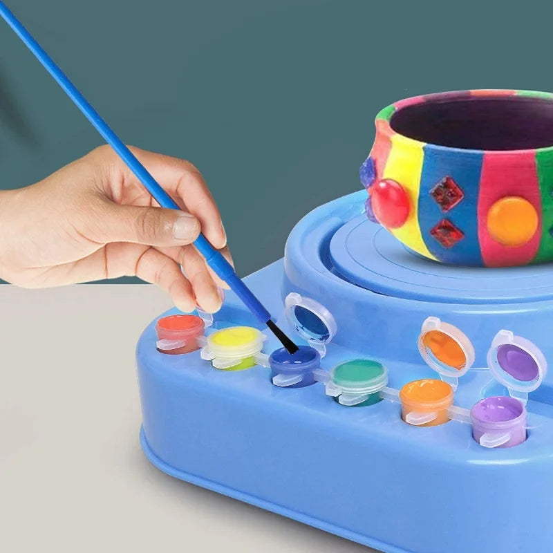 Kinds Potter Set™ - Création en Argile - Ensemble de poterie pour enfants