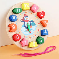 Thumbnail for Learning Clock™ – Joue et Apprends à Lire l’Heure – Horloge en Bois