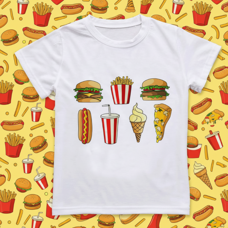 Boys & Girls Summer Tee – Confort et fantaisie – T-shirt enfant à motif amusant