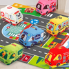 Car Playmat™ - Aventures de dessins animés - Tapis de jeu pour voiture