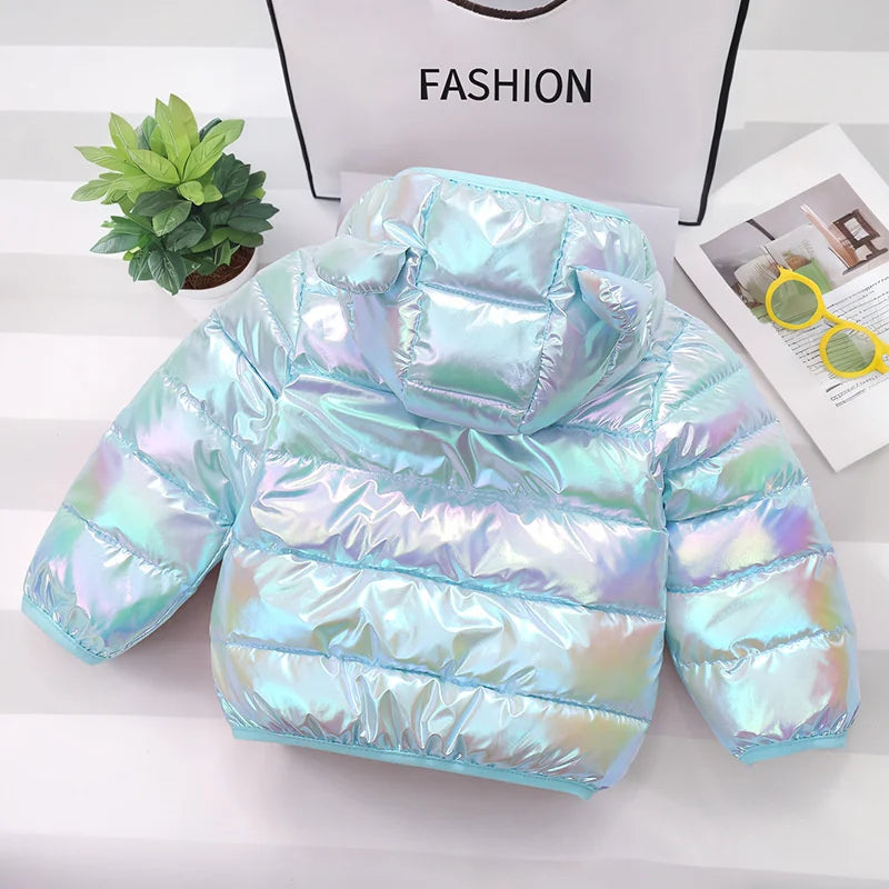 CuddleCoat  – Veste matelassée épaisse avec capuche ours