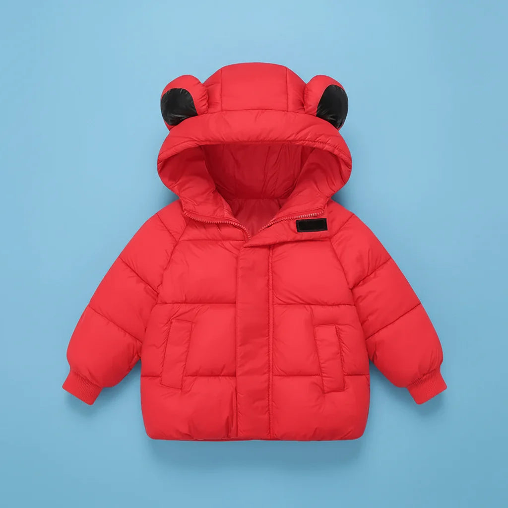 CozziBun – Chaud et mignon – Manteau d'hiver avec capuche