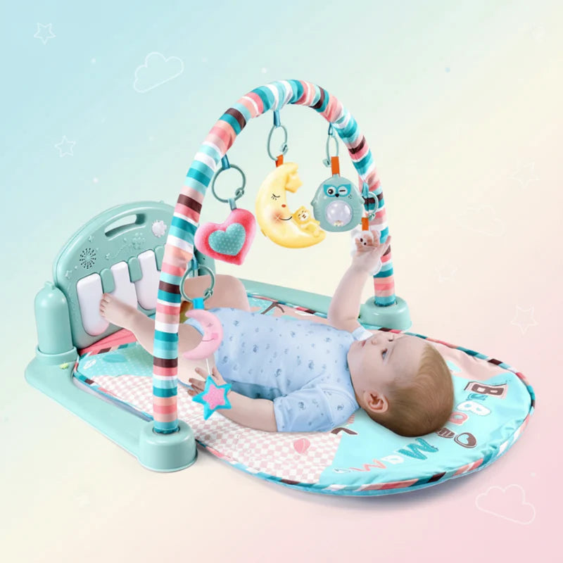 Musical Baby Play Gym – Coloré et éducatif – Tapis de gymnastique pour bébé