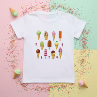 Thumbnail for Boys & Girls Summer Tee – Confort et fantaisie – T-shirt enfant à motif amusant