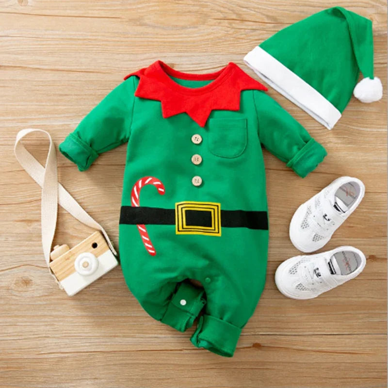 Mini Fashion™ - Matière souple - Costume de Noël pour bébé