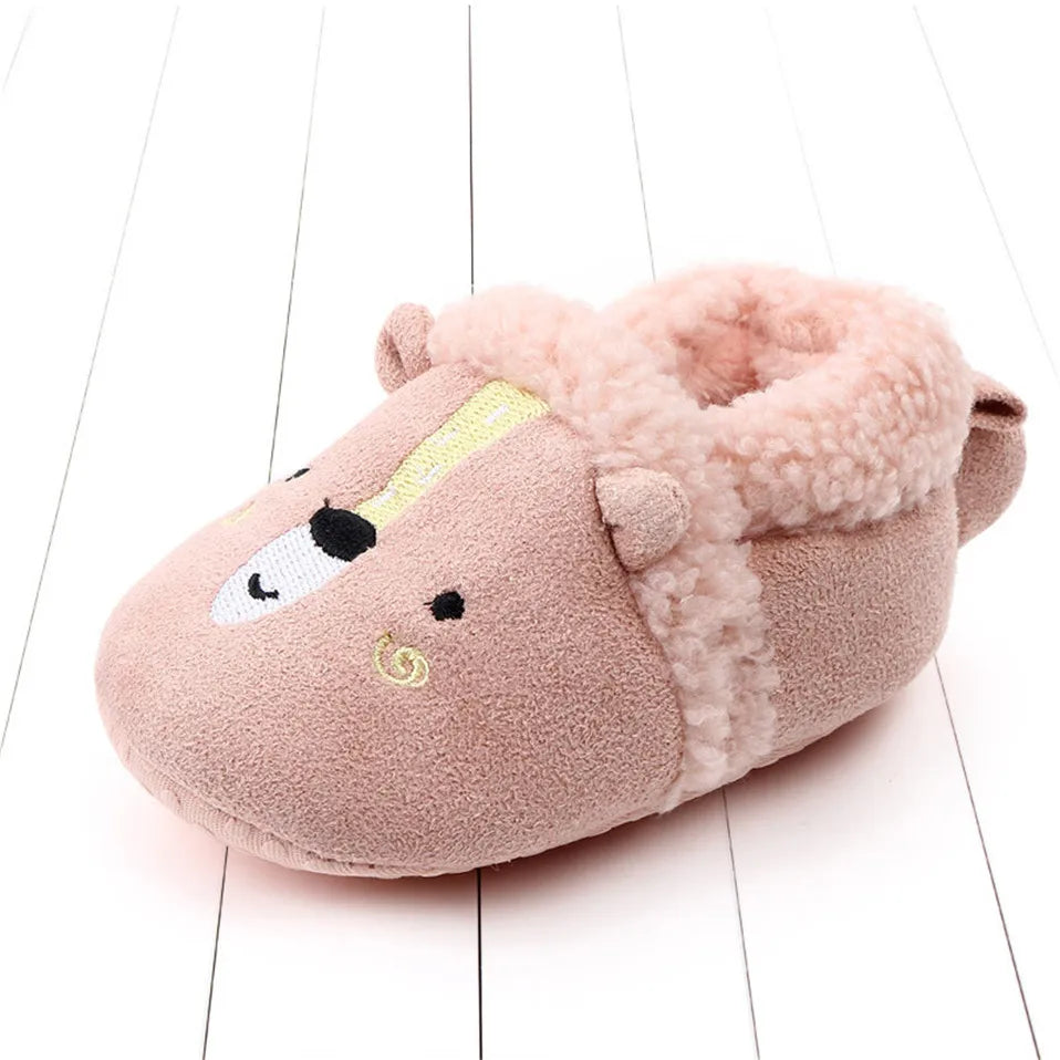 Mini Fashion™ - Animaux en peluche - Chaussons animaux pour tout-petits