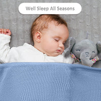 Thumbnail for Personalized Baby Blanket – Douce et unique – Couverture en coton personnalisée et brodée