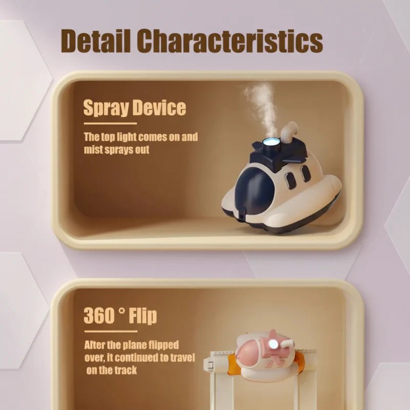 SteamTrack – Interactif et cool – Circuit de train à vapeur à 360°