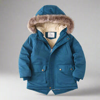 Thumbnail for CozyTrend – Élégant et chaud – Parka d'hiver avec col en fourrure