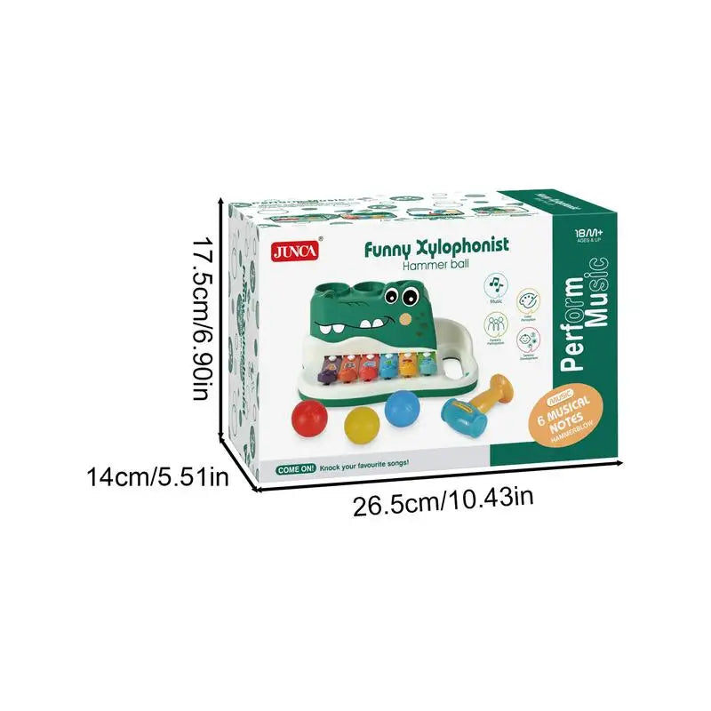GatorBeats – Musical & Amusant – Marteau Xylophone Jouet