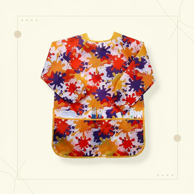 ArtEase – Coloré et imperméable – Tablier de peinture pour enfants