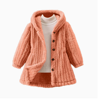 Thumbnail for Mini Fashion - Doublure intérieure en polaire douce pour filles - Manteau d'hiver
