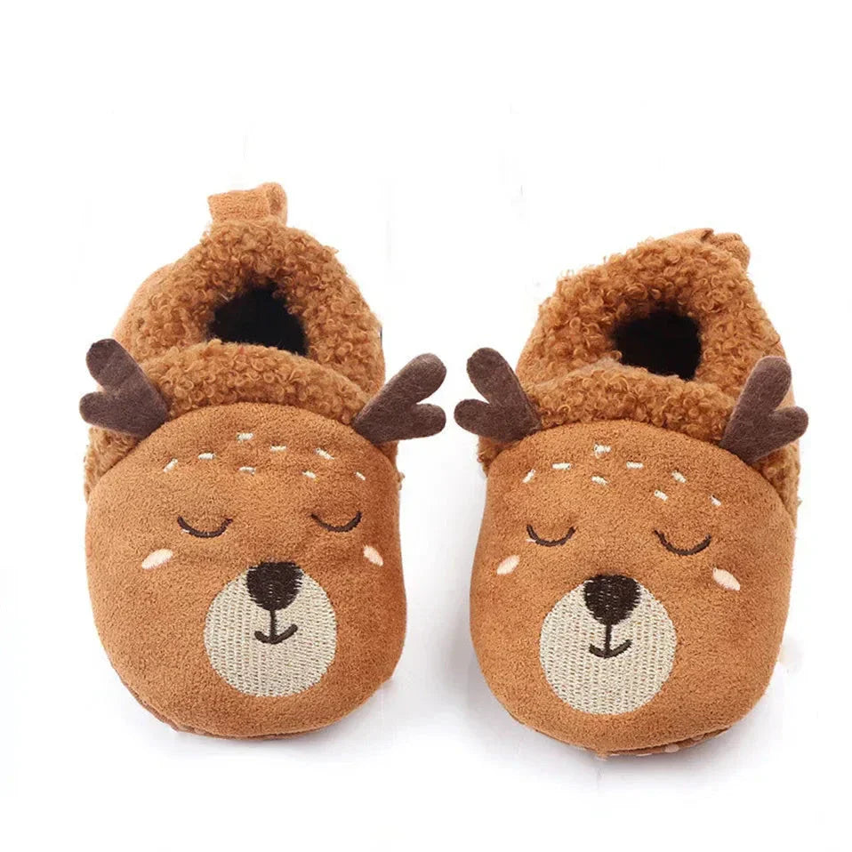 Mini Fashion™ - Animaux en peluche - Chaussons animaux pour tout-petits