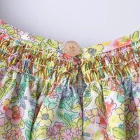 Thumbnail for Floral Dress – Légère et aérienne – Robe à manches flottantes pour filles