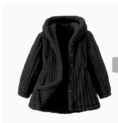 Mini Fashion - Doublure intérieure en polaire douce pour filles - Manteau d'hiver