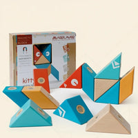 Thumbnail for MagPlayer – Créativité et motricité – Blocs de construction magnétiques en bois à monter soi-même