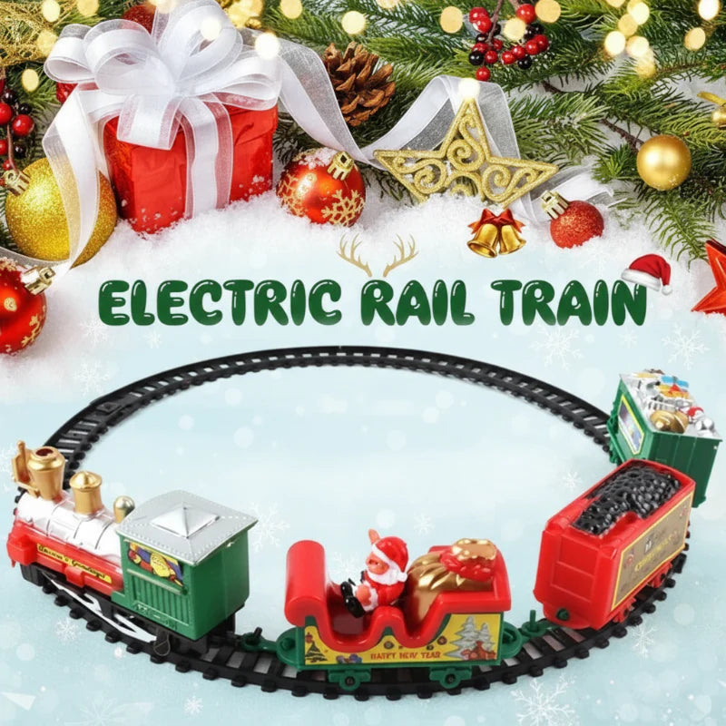 XmasTrain – Festif et amusant – Train électrique pour Noël
